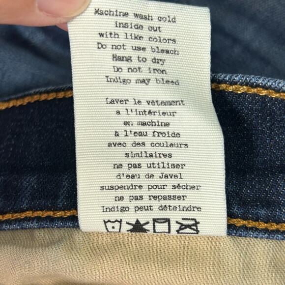 Rag & Bone ‘The Dre’ Straight Leg Jeans – Dark Wash Denim, Size 27 - Picture 13 of 14